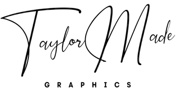 Taylor Made T-Shirts logo mockup
